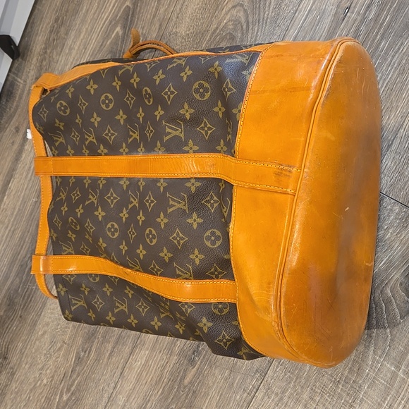 Louis Vuitton authentic Monogram Randonnee vintage bag Uniqe Shape - Picture 8 of 8